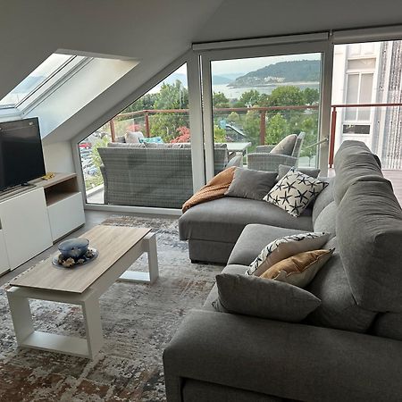 Atico Mirando O Mar Apartman Porto do Son Kültér fotó