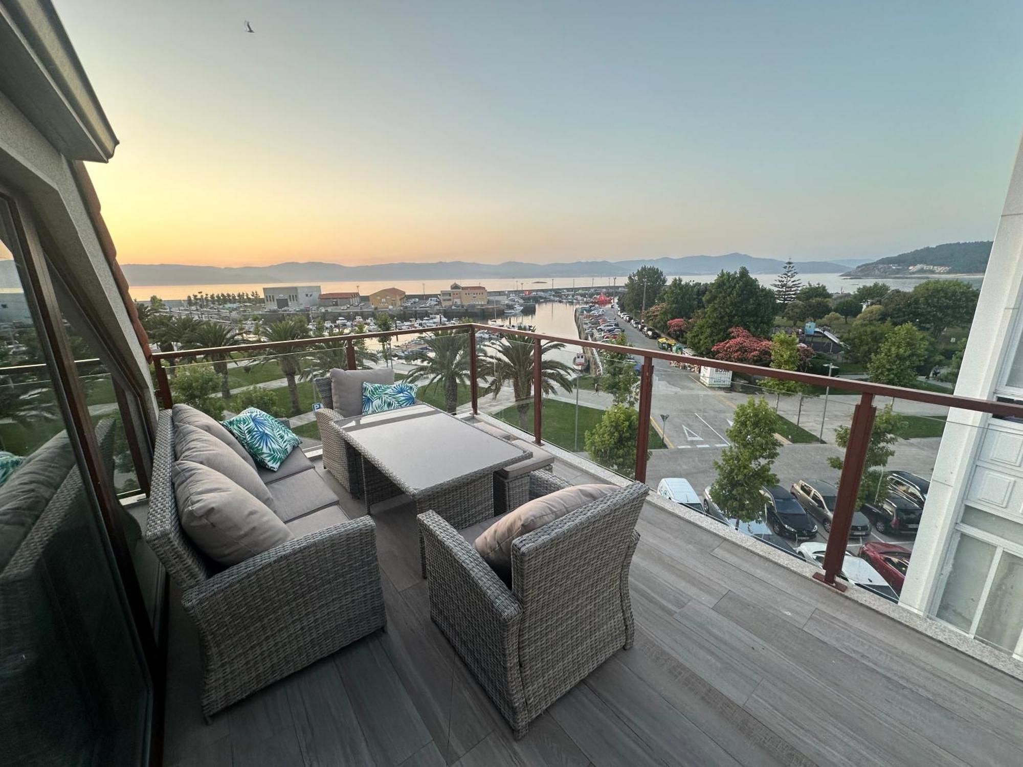 Atico Mirando O Mar Apartman Porto do Son Kültér fotó