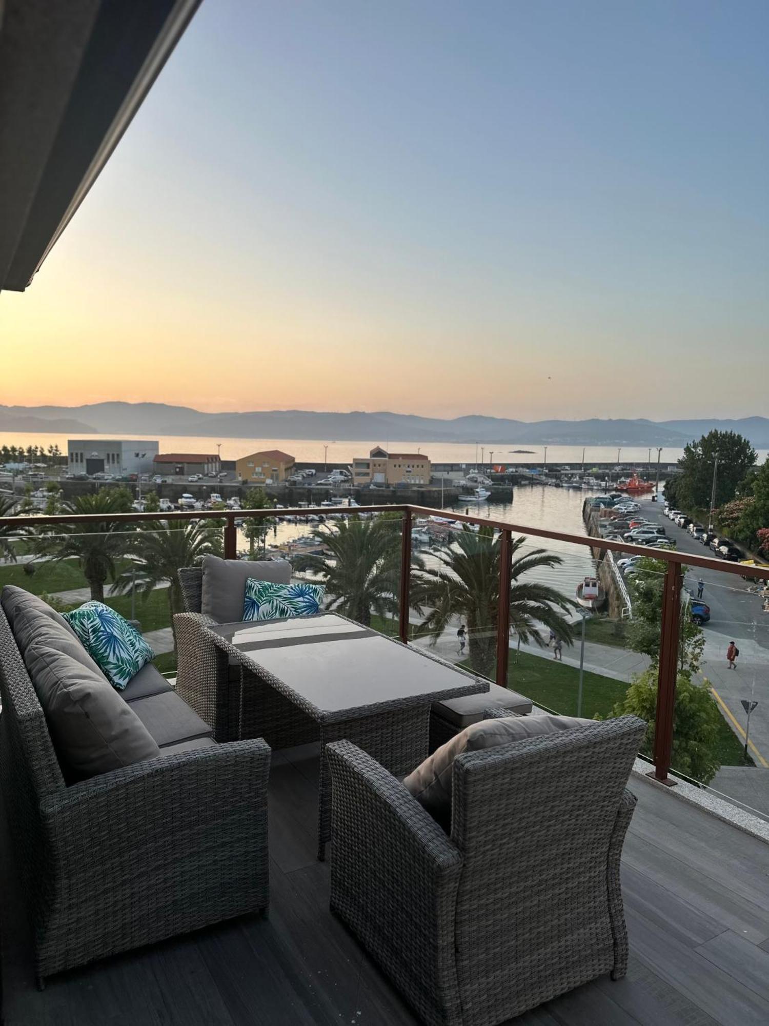 Atico Mirando O Mar Apartman Porto do Son Kültér fotó