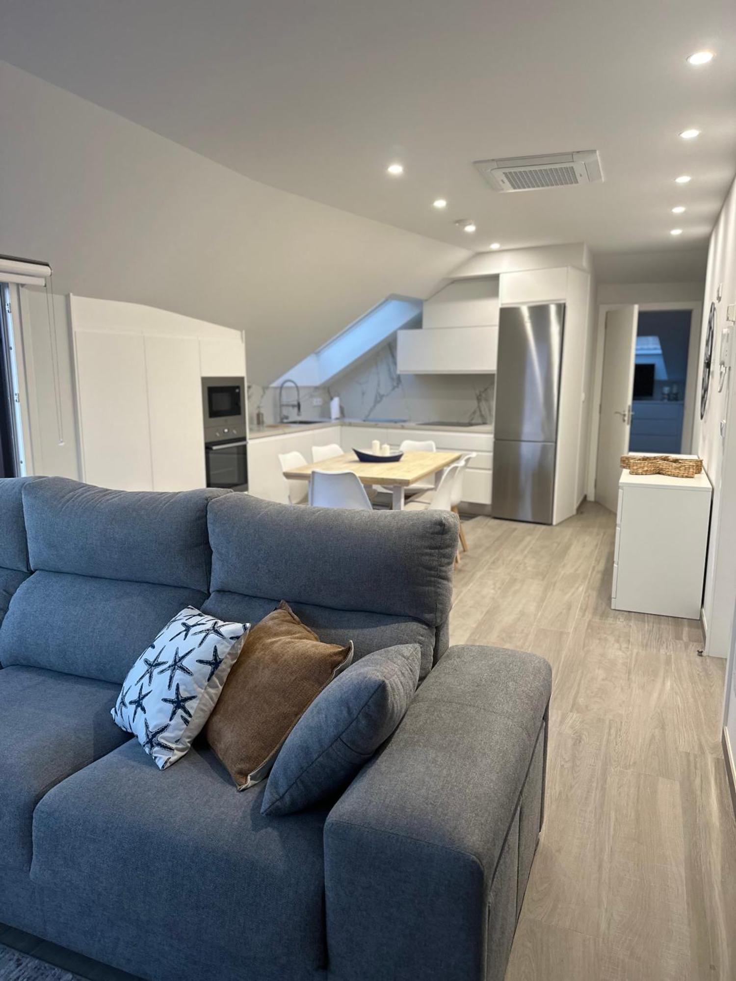 Atico Mirando O Mar Apartman Porto do Son Kültér fotó