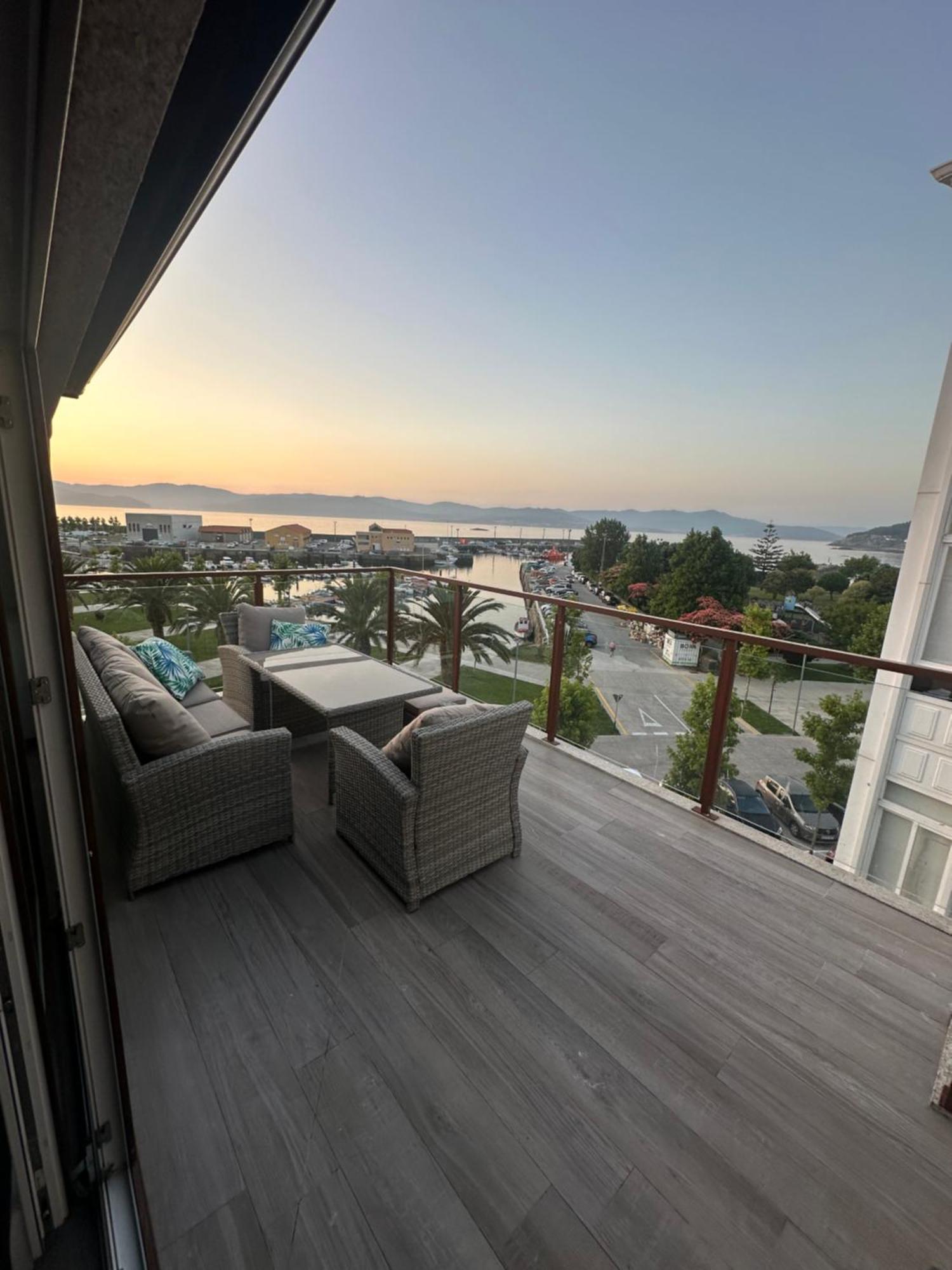 Atico Mirando O Mar Apartman Porto do Son Kültér fotó