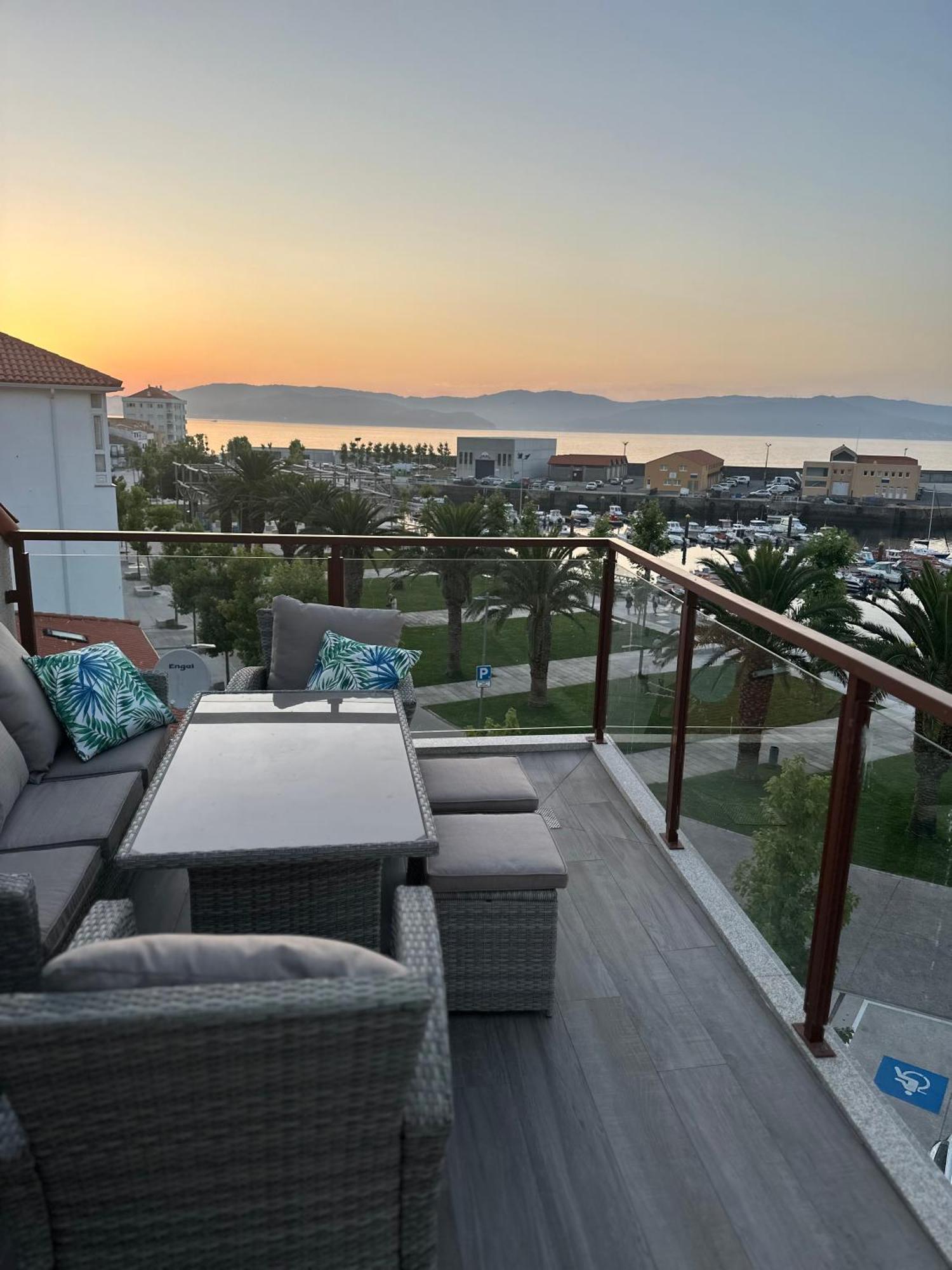 Atico Mirando O Mar Apartman Porto do Son Kültér fotó