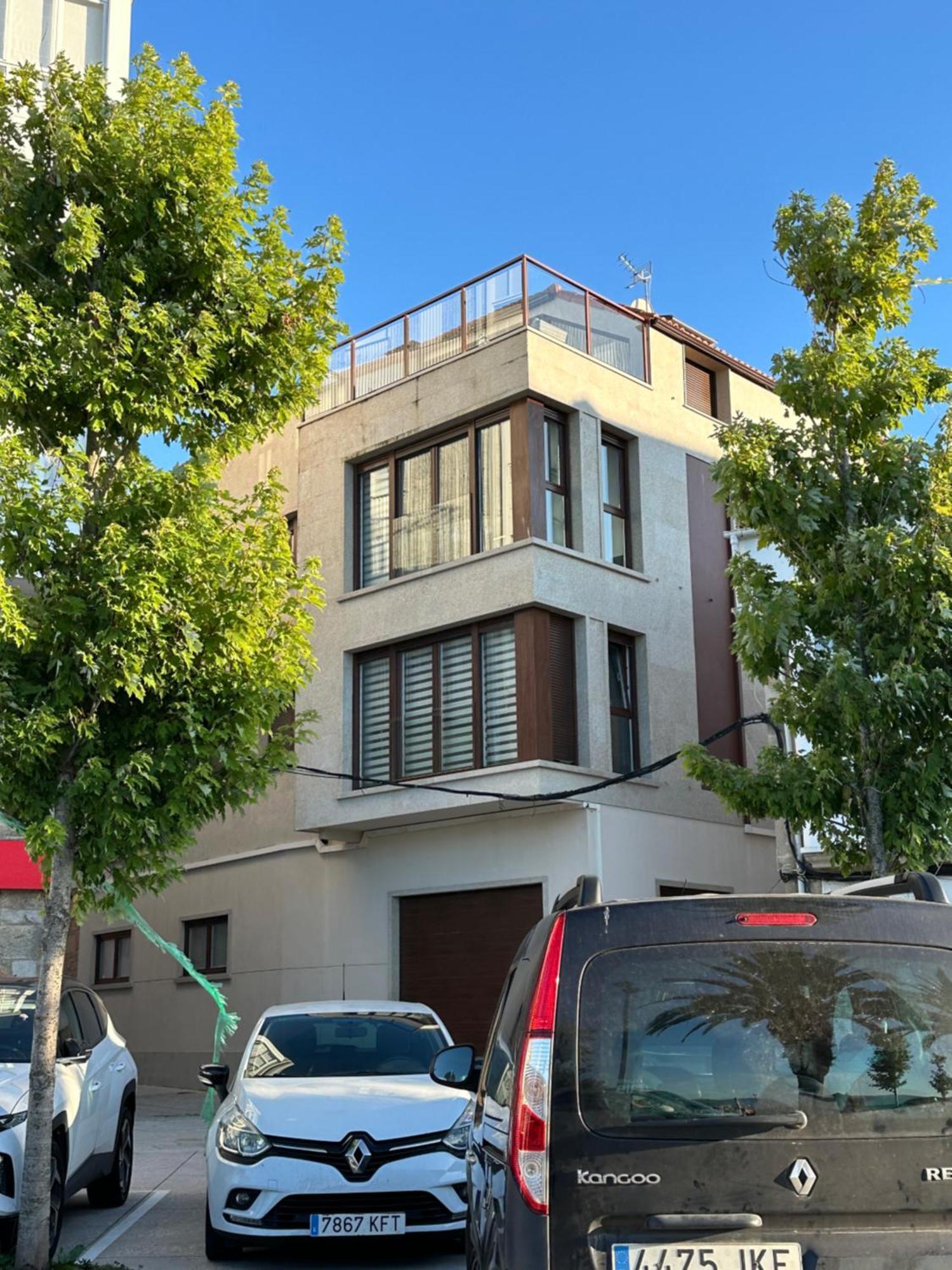 Atico Mirando O Mar Apartman Porto do Son Kültér fotó